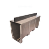 U شكل قناة الصرف